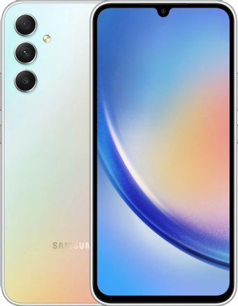 Смартфон Samsung Galaxy A34 5G 8/128Gb, SM-A346E, серебристый