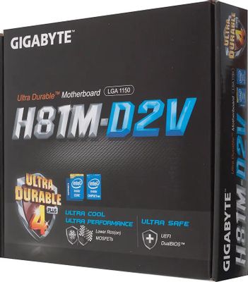  Gigabyte GA-H81M-D2V Carte mère : Electronics