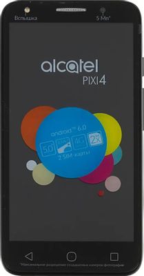 Смартфон Alcatel Pixi 4 4G 5045D,  темно-серый