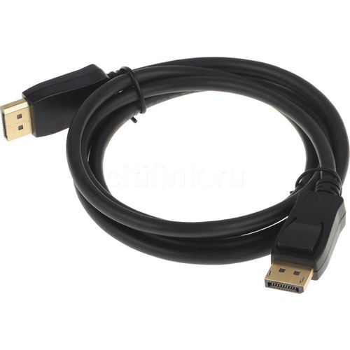 Кабель аудио-видео Buro BU-DP-v1.4-1.5m, DisplayPort (m) — DisplayPort (m), ver 1.4, омедненный, 1.5м, черный