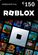 Изображение товара Пополнение игровой валюты ROBLOX 150 EUR EU,  регион: Весь мир