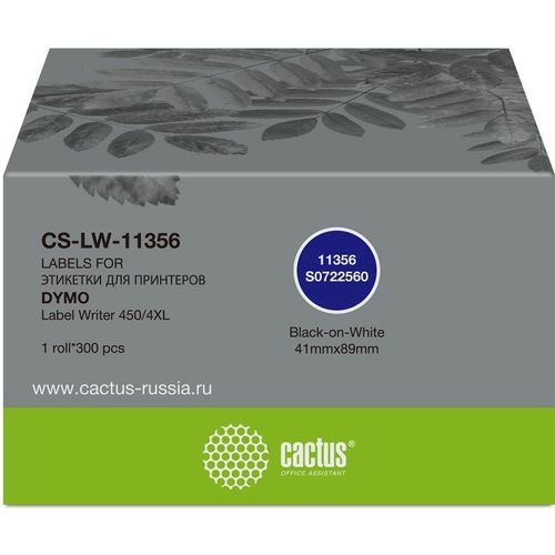 Этикет-лента Cactus CS-LW-11356, для термопечати