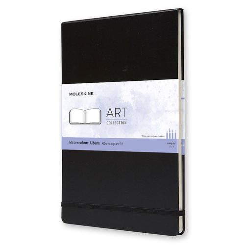 Блокнот Moleskine Art, A4, 60стр, твердая обложка, черный [artbf833]