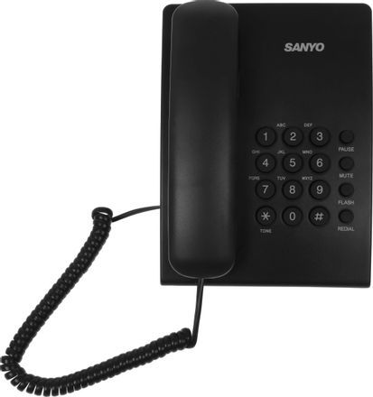 Проводной телефон Sanyo RA-S204B, черный