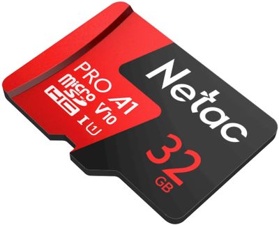 Карта памяти microSDHC UHS-I U1 NETAC P500 Extreme Pro 32 ГБ, 90 МБ/с ...