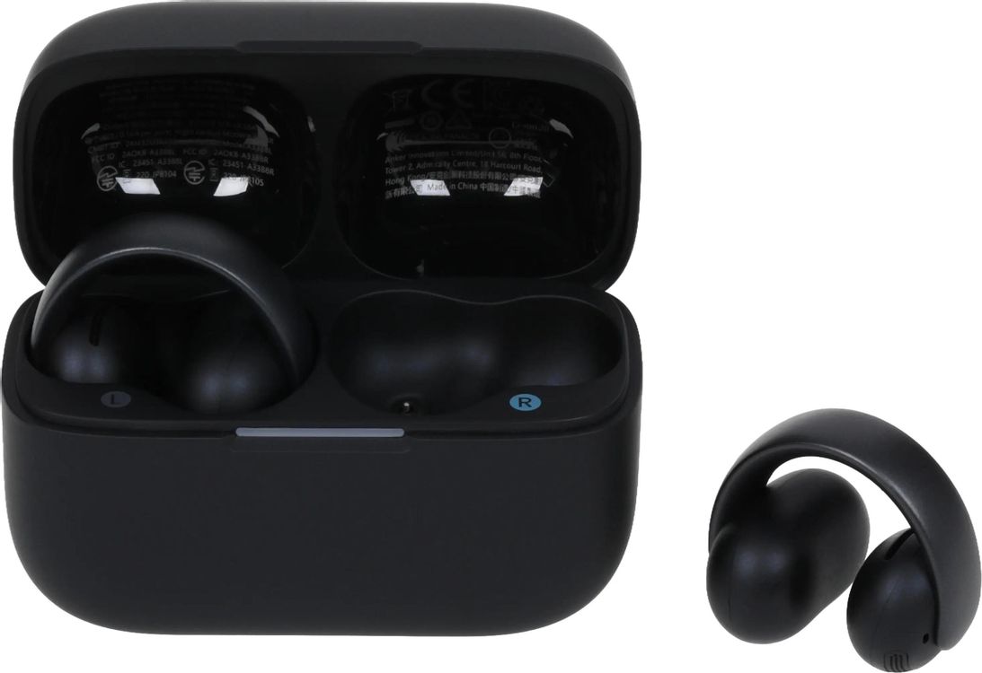 Наушники ANKER Soundcore AeroClip, Bluetooth, вкладыши, черный