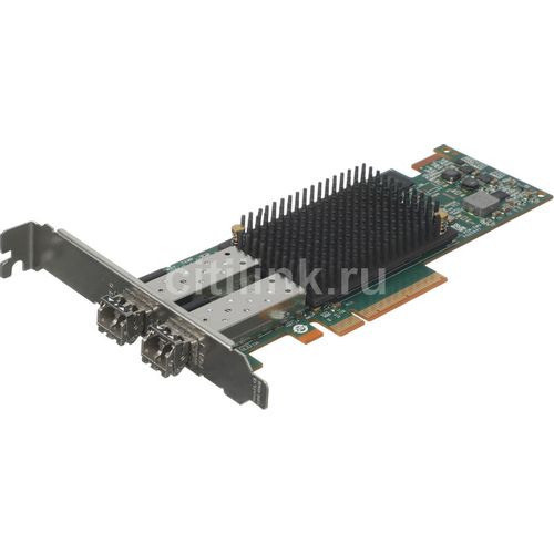 Контроллер LSI Emulex LPe16002B-M6 HBA PCIe 16 Gb 2-port Fibre Channel Adapter by (LPE16002B-M6)