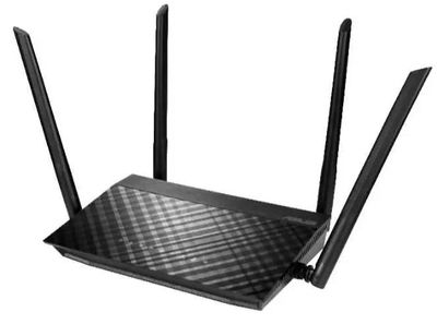 Wi-Fi роутер ASUS RT-AC58U,  черный