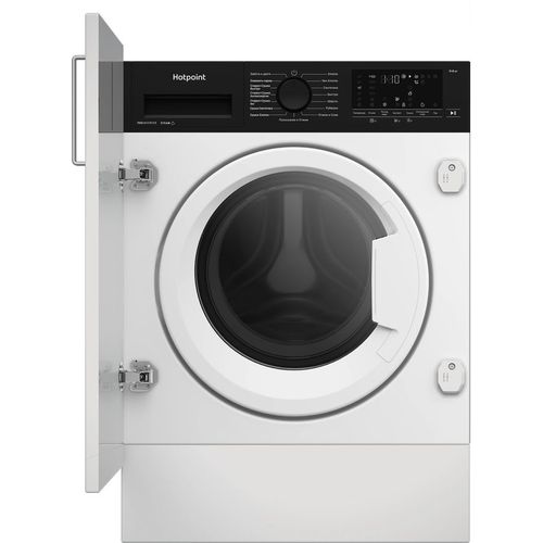 Встраиваемая стиральная машина HOTPOINT WDBIH 8490 VWB, с сушкой