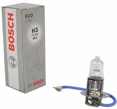 BOSCH Лампа галоген ECO H3 (картонная уп) [12V 55W]
