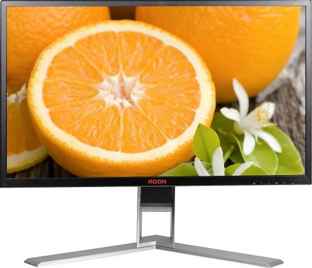 27" Монитор AOC Gaming AG271QG,  2560x1440,  IPS,  165Гц,  1хHDMI,  черный/красный и серебристый