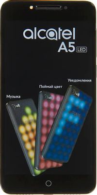 Смартфон Alcatel A5 LED 5085d,  серебристый