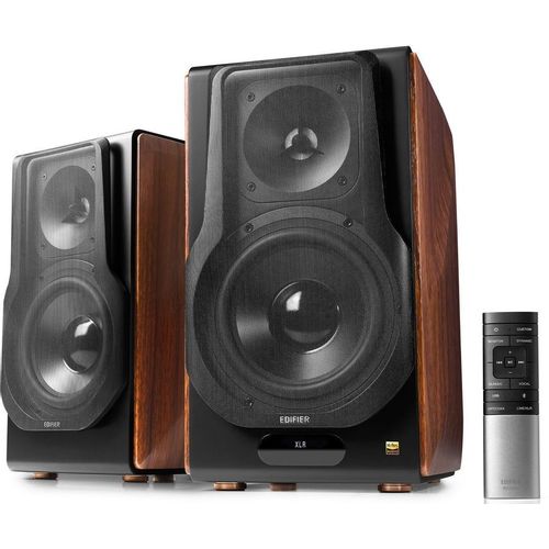 Колонки Bluetooth Edifier S3000MKII, 2.0, темное дерево