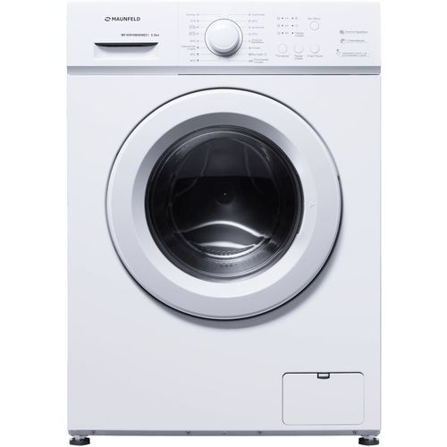 Стиральная машина MAUNFELD MFWM106WH051, с фронтальной загрузкой, 6кг, 1000об/мин