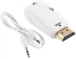 Переходник аудио-видео PALMEXX 5-983AC, HDMI (m) - VGA (f), Jack 3.5 (f)