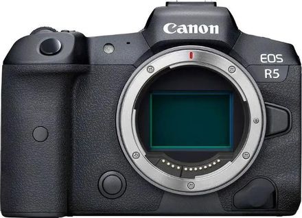 Беззеркальный фотоаппарат Canon EOS R5 Body V2.4 body,  черный [4147c005]
