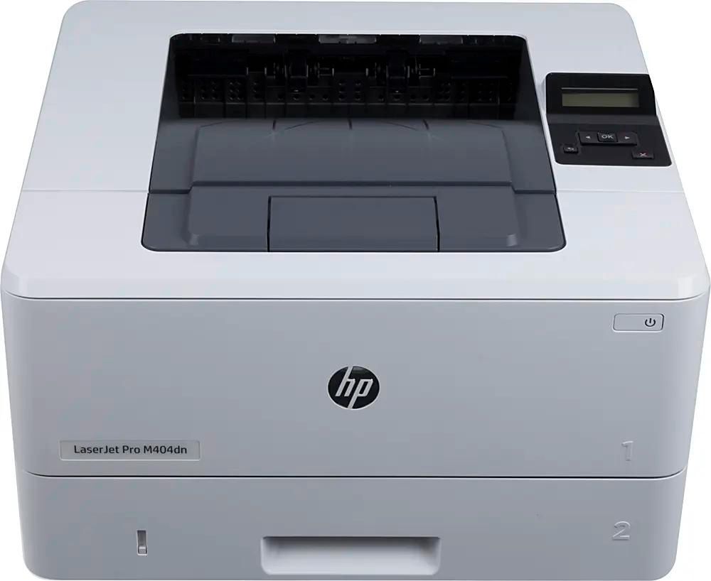 Принтер лазерный HP LaserJet Pro M404dn черно-белая печать, A4, цвет белый  [w1a53a] – купить в Ситилинк | 1150365