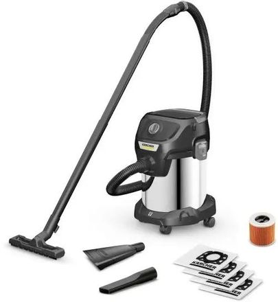 Строительный пылесос Karcher KWD 3 S V-17/4/20 Anniversary Edition,  черный [1.628-449.0]