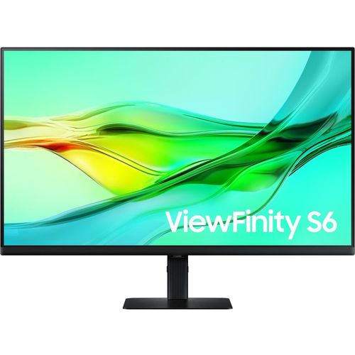 32″ Монитор Samsung ViewFinity S6 S32D604UAIXCI, 2560×1440, IPS, 100Гц, 1хHDMI, 1хDP, черный [ls32d604uaixci]