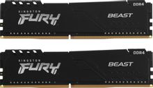 Оперативная память Kingston Fury Beast Black KF432C16BBK2/16-SP DDR4 -  2x 8ГБ