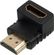 Изображение товара Адаптер аудио-видео  90 Deg,  HDMI (m)  (Г-образный) -  HDMI (f)  (Г-образный),  ver 1.4