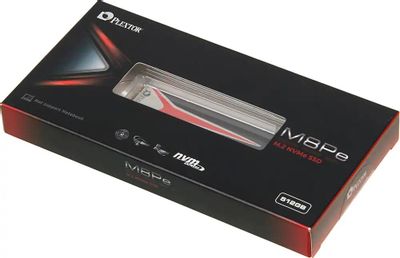 SSD накопитель Plextor M8Pe PX-512M8PeG 512ГБ, 2280, PCIe x4