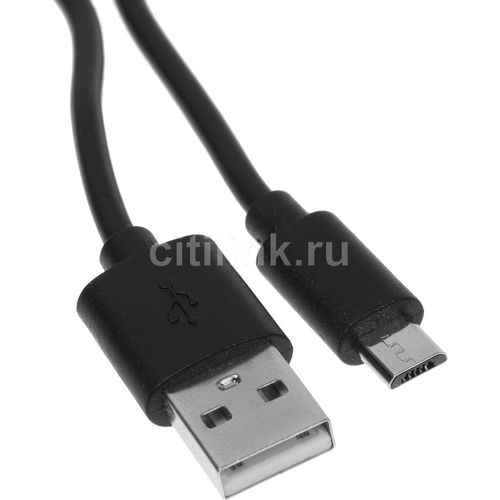 Кабель BORASCO micro USB (m) - USB (m), 3м, 2A, черный [37934]