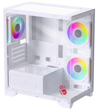 Изображение товара Корпус mATX BLOODY BD-CC103F Mini-Tower белый без блока питания