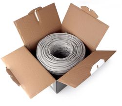 Кабель CABLEXPERT FPC-5004E-SOL FTP, кат.5E, 305м,  серый