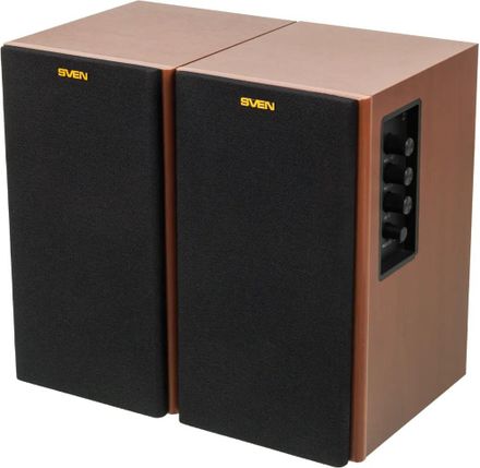Колонки Sven SPS-611S,  2.0,  коричневый [sv-0120611swd]