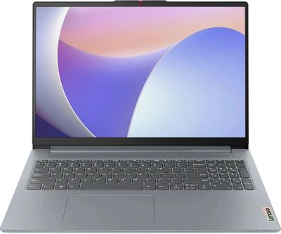 Ноутбук Lenovo IdeaPad Slim 3 16IAH8 83ES0011RK, 16", 2023, IPS, Intel Core i5 12450H 2ГГц, 8-ядерный, 16ГБ LPDDR5, 512ГБ SSD,  Intel UHD Graphics, без операционной системы, серый