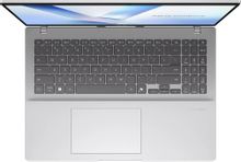 Ноутбук ASUS VivoBook 16 M1607KA-MB037 16", IPS, AMD Ryzen AI 5 340, 6-ядерный, 16ГБ DDR5, 512ГБ SSD,  AMD Radeon  840M, серебристый