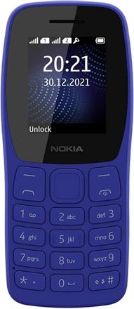 Сотовый телефон Nokia 105 DS TA-1416, синий