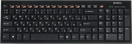 Клавиатура A4TECH KX-100,  USB, черный