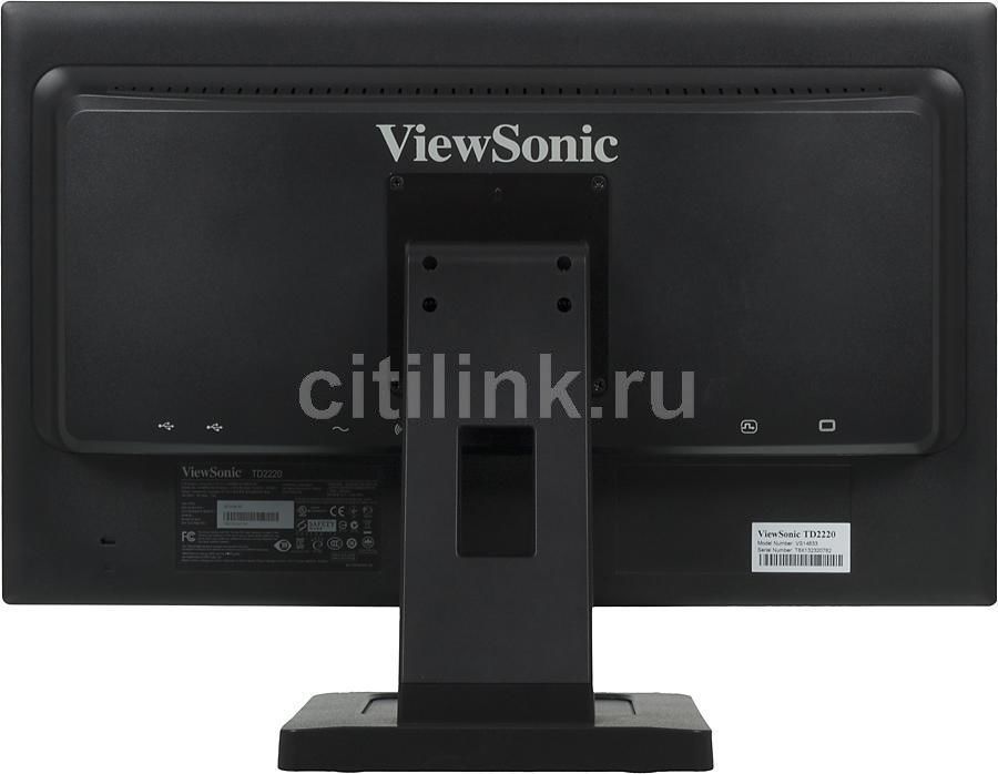 viewsonic td2220 led monitor 22