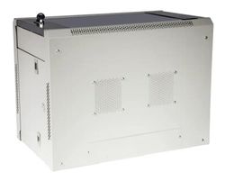 Шкаф коммутационный LanMaster TWT-CBWPG-6U-6X4-GY настенный, стеклянная передняя дверь, 6U, 600x400 мм