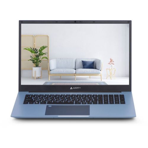 Ноутбук AZERTY Memoir RB-1799, 18.4", IPS, Intel N95 1.7ГГц, 4-ядерный, 16ГБ LPDDR4, 256ГБ SSD, Intel UHD Graphics, Windows 11 Pro, серо-голубой [120-0895]