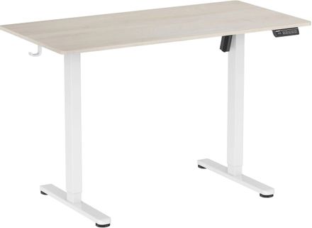 Стол компьютерный Ritmix TBL-1202, с регулировкой высоты, электропривод, ДСП, дуб молочный