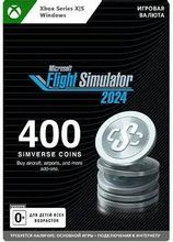 Изображение товара Пополнение игровой валюты Microsoft Flight Simulator 2024 400 Simverse Coins RU