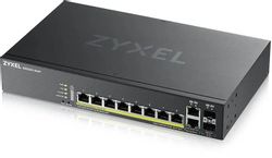 Коммутатор ZyXEL GS2220-10HP-EU0101F, управляемый, 10 RJ-45, 10/100/1000 Мбит/с(Б/У)