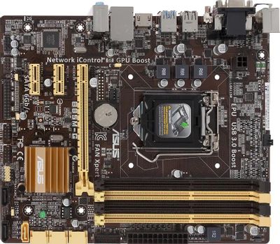 Материнская плата ASUS B85M-G, LGA 1150, Intel B85, mATX, Ret