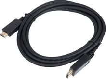 Изображение товара Кабель  1.2v,  DisplayPort (m) -  HDMI (m),  GOLD ,  3м,  черный