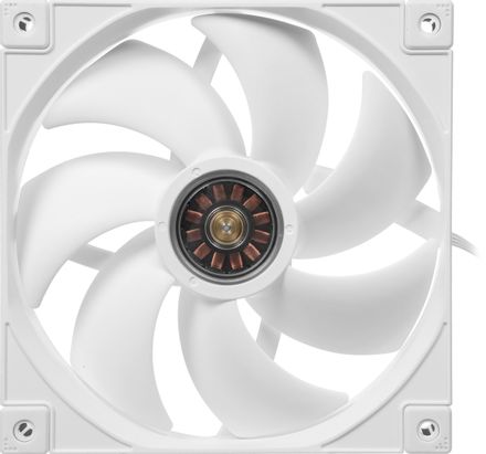 Вентилятор DeepCool FT14 140мм, 4-pin, 1650об/мин, 25.1 дБ, белый, Ret [r-ft14-whwpn1-g]