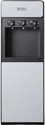 Кулер AEL LC-825a, напольный, компрессорный, регулятор, черный/серебристый