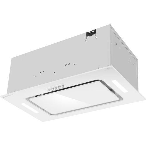 Встраиваемая вытяжка MEFERI Ultra INBOX52WH Glass, управление кнопочное, белый [inbox52wh glass ultra]