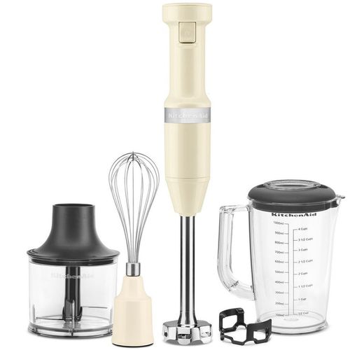Погружной блендер KitchenAid кремовый 5KHBV83EAC — фото 1