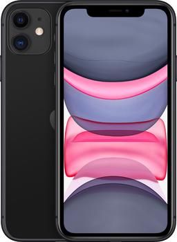 Смартфон Apple iPhone 11 128Gb,  A2221,  черный