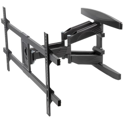 Кронштейн для телевизора Kromax ATLANTIS-65, 40-90", настенный, поворотно-выдвижной и наклонный, черный [28016]