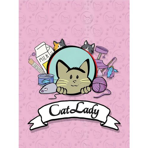 Игра GAME OF PID Cat Lady — The Card Game, для ПК, регион: Россия, Весь мир, английская версия