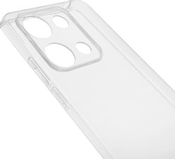 Чехол (клип-кейс) BORASCO Silicone Case, для Xiaomi Redmi Note 14S, прозрачный